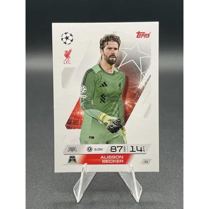 rayihni MATCH ATTAX 2025/2026 (25/26)  FULL LIVERPOOL SQUAD BUNDLE  RARE FOOTBALL TRADING CARDS - Image 4